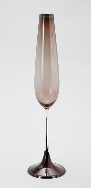 TULPANVAS, glas, Nils Landberg, Orrefors.