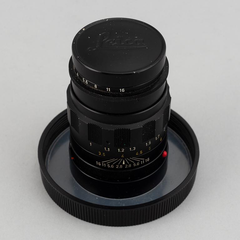 Leitz Canada, camera lense, Tele-Elmarit, 1:28/90,  no. 2287926.