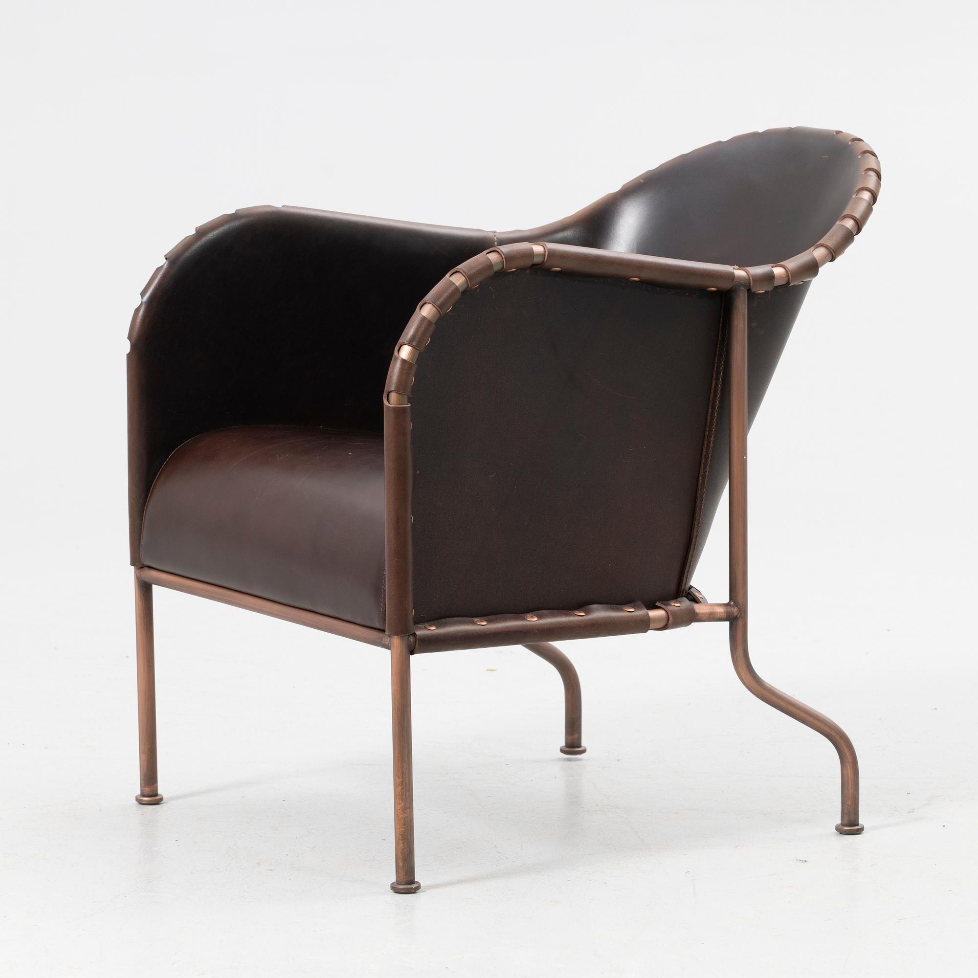 Mats Theselius, armchair, "Bruno", Källemo, 2020s.