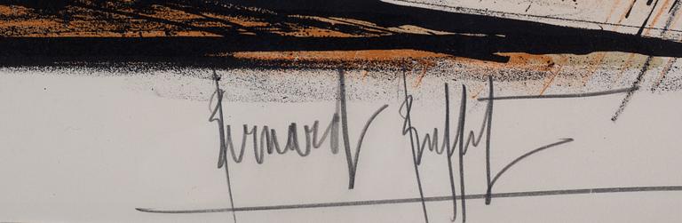 Bernard Buffet, lithograph in colours, 1970, signed 115/150.