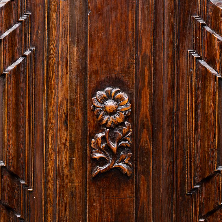 A North-German Baroque cabinet, first part of the 18th Century,