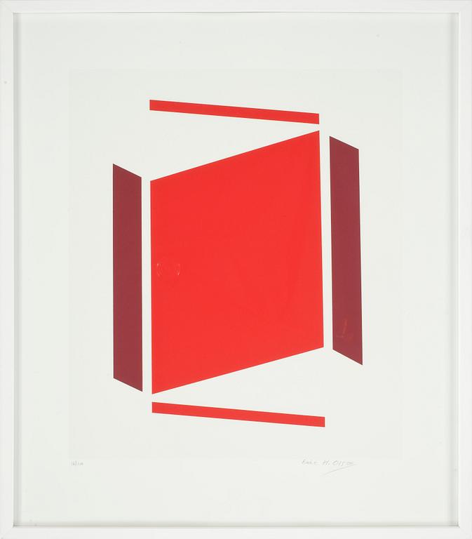 ERIK H OLSON, litografi, signerad och numrerad, 16/100.