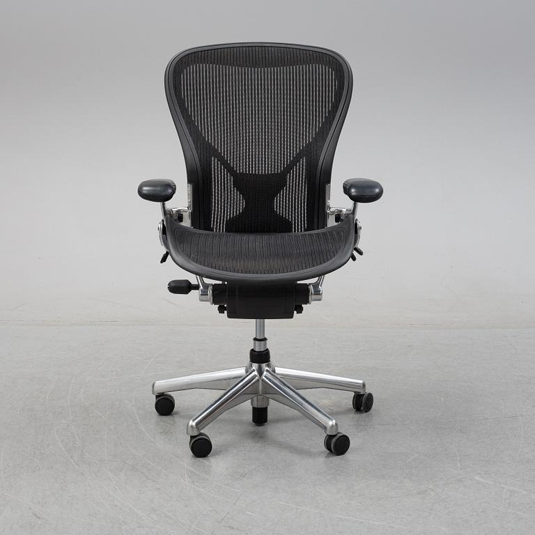 Don Chadwick / Bill Stump, an 'Aeron' desk chair, Herman Miller.