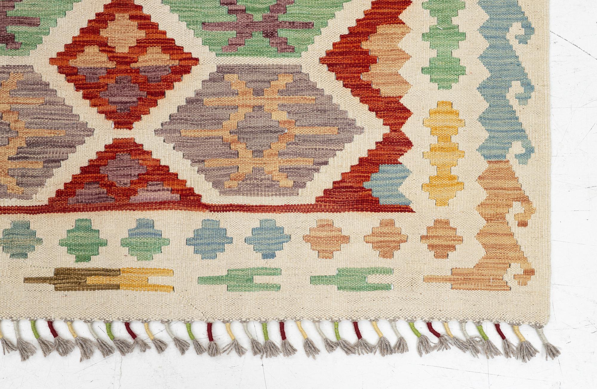 Kelim, modern, ca 240 x 170 cm.