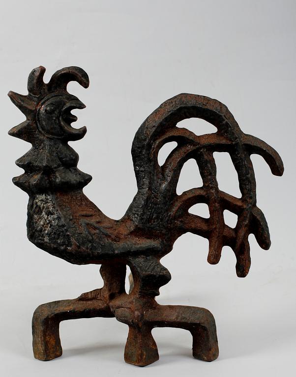 ELDHUND, gjutjärn, Olle Hermansson, Husqvarna.