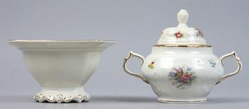 MOCCASERVIS, 18 delar, porslin, Rosenthal.