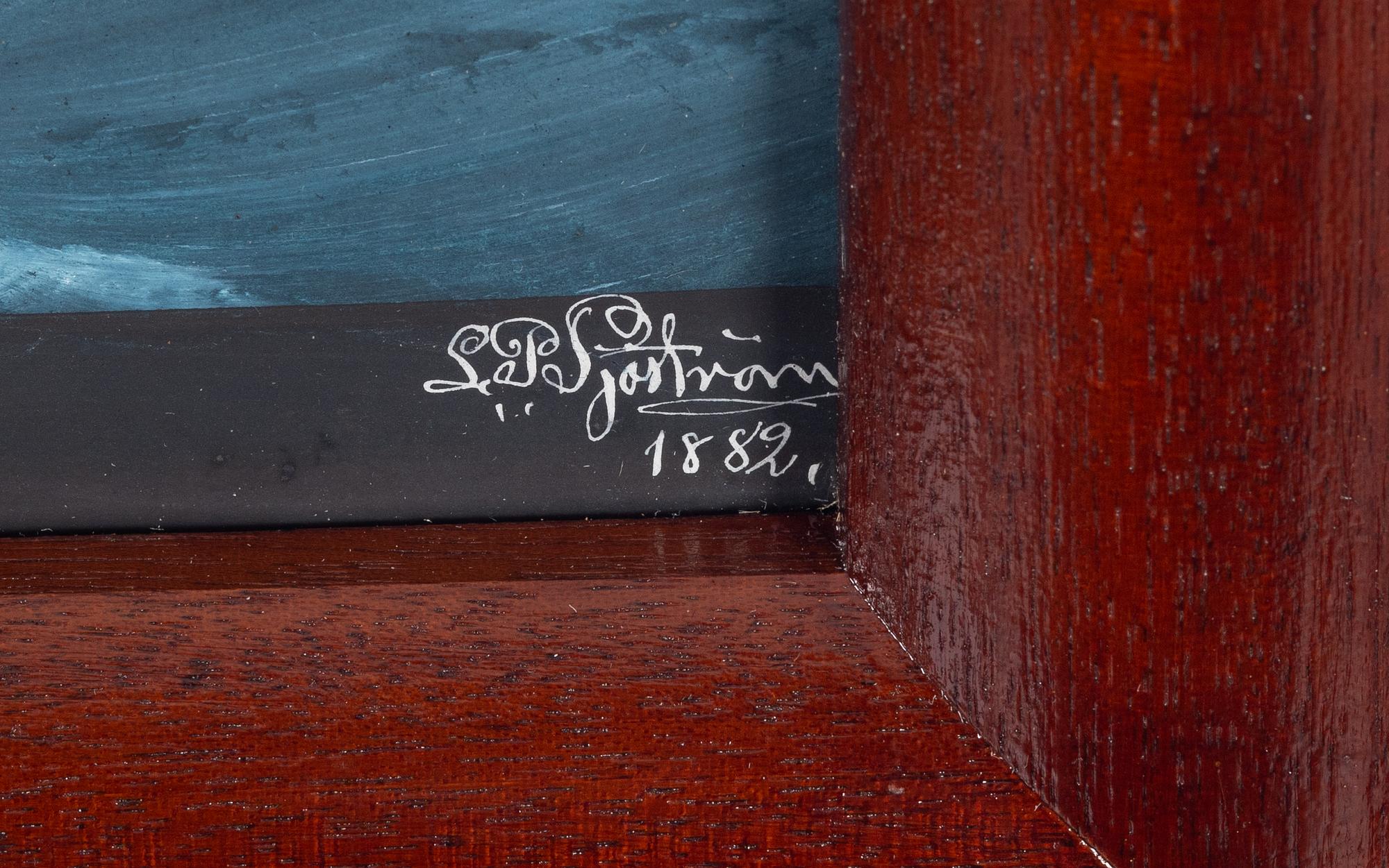 Lars Petter Sjöström, Kuttern "Fredrika" från Malmö.