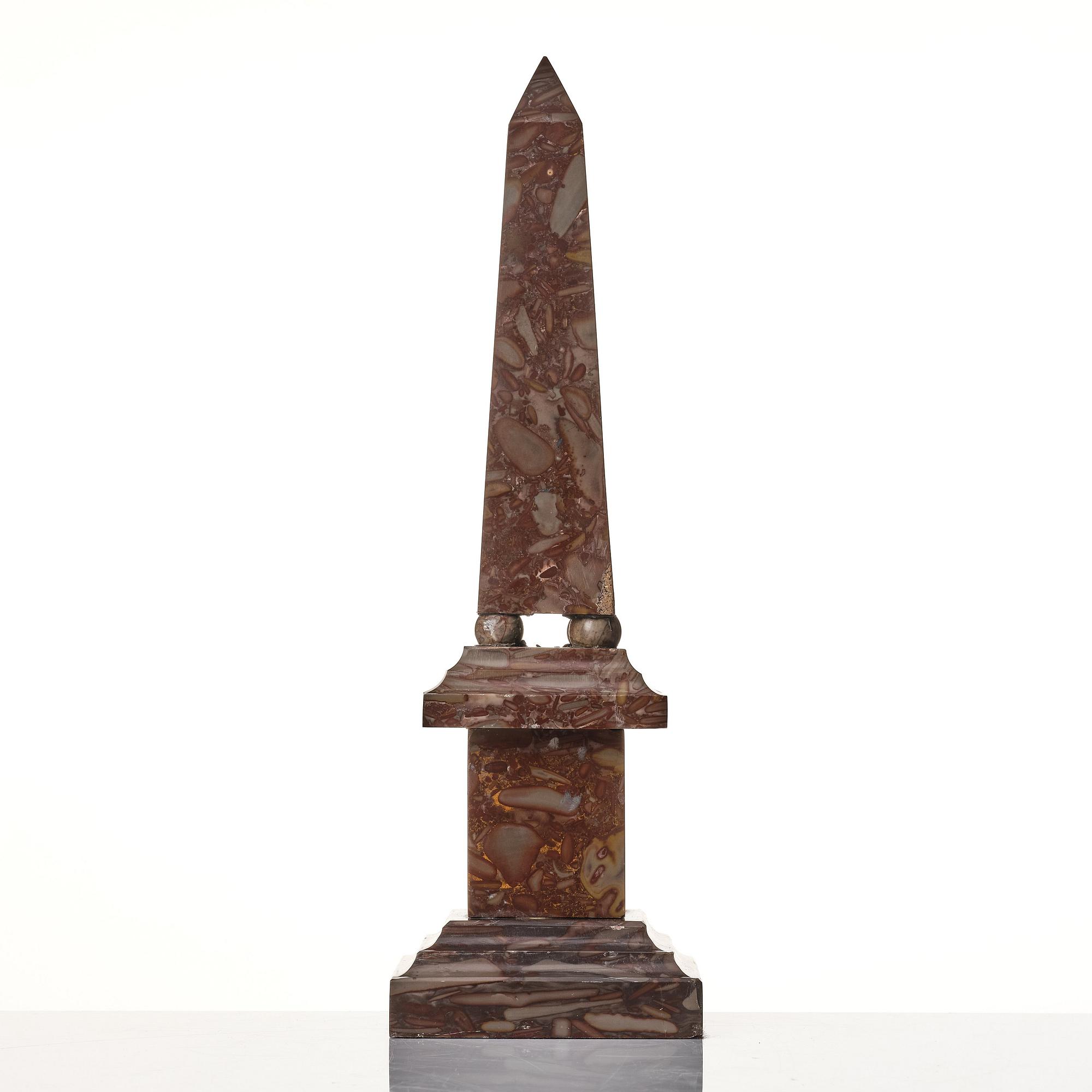 Obelisk, 1800-talets senare del.