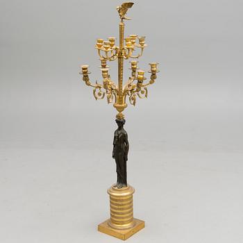 An early 19th Century Russian ormolu candelabra.