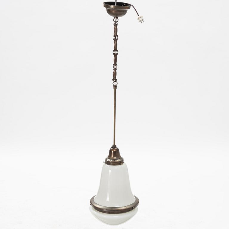 Peter Behrens, a 'Luzette' ceiling light, for AEG (Allgemeine Electricitäts-Gesellschaft), Germany.