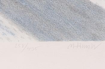 Mona Huss Walin, Vy över Stockholm - triptyk.