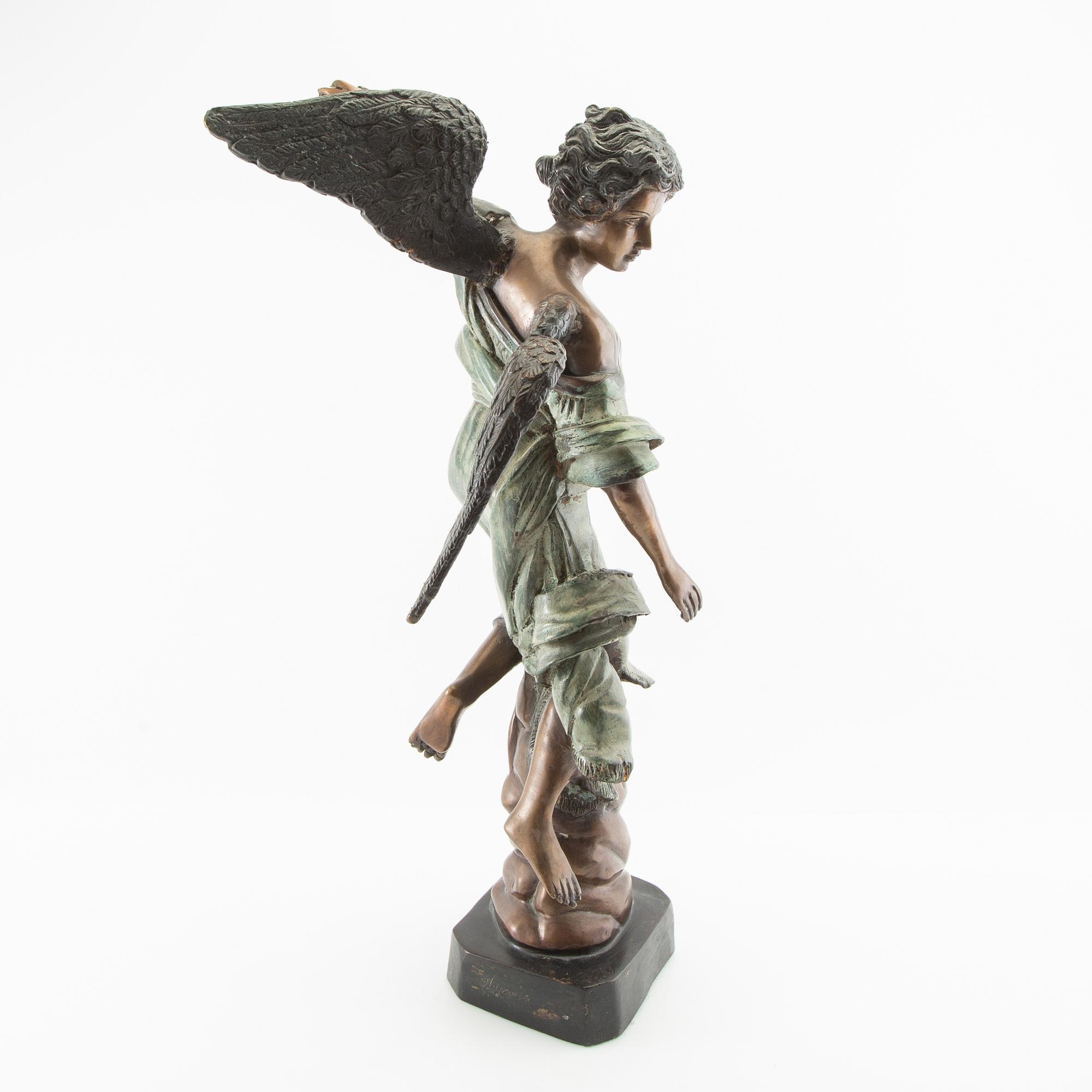 Dekorativ skulptur Ängel 1900-tal.