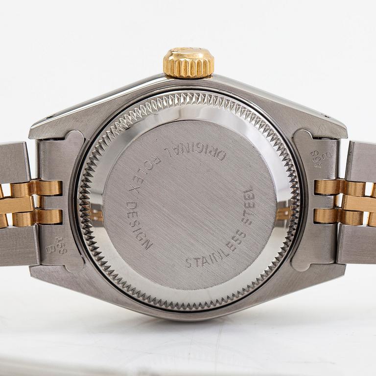 Rolex, Oyster Perpetual, Datejust, "Diamond Dial", rannekello, 26 mm.