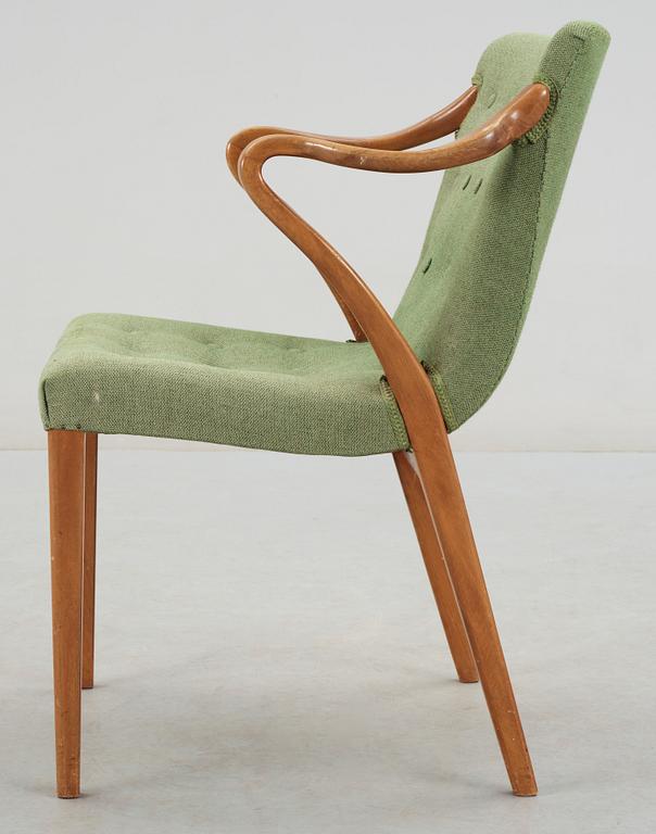 KARMSTOL, "modell 1522", Axel Larsson, Bodafors, formgiven 1935.
