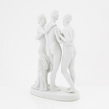 Figurin, parian, 1900-talets andra hälft.