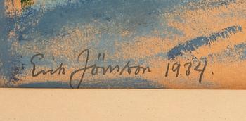 Erik Jönsson, Landscape motif, 1934.