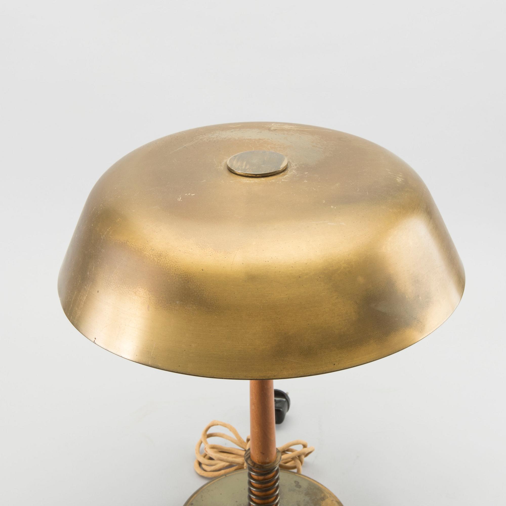 BORDSLAMPA, 1940-tal.