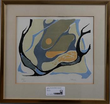 STELLAN MÖRNER, färglitografi, sign.