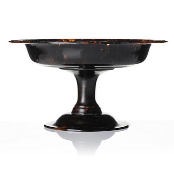A tortoiseshell centrepiece, late 19th century.