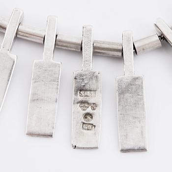 Inga-Britt "Ibe" Dahlquist, collier sterlingsilver, Visby 1965.