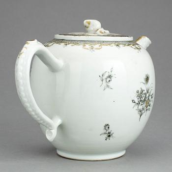 TEKANNA, kompaniporslin, Kina, 1700-tal.
