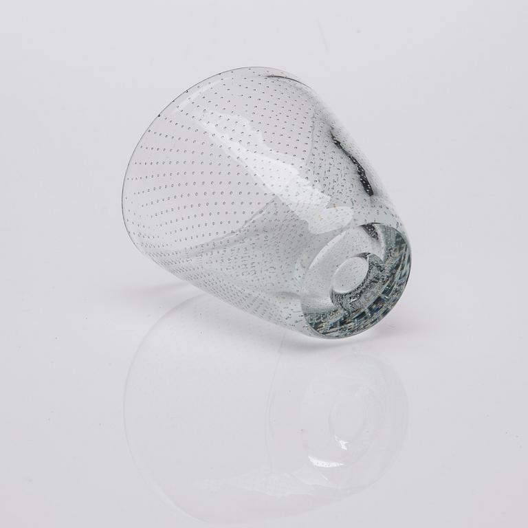 VAS, glas, signerad G. Nyman, Nuutajärvi, Notsjö, -54.