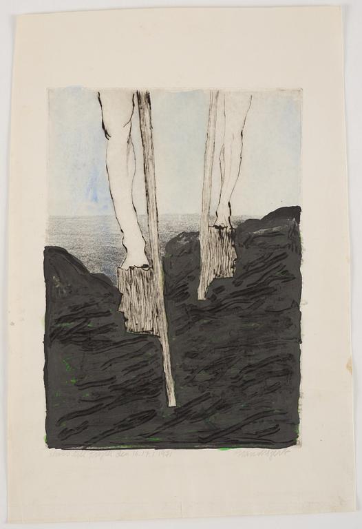 Hans Wigert, Sea view.