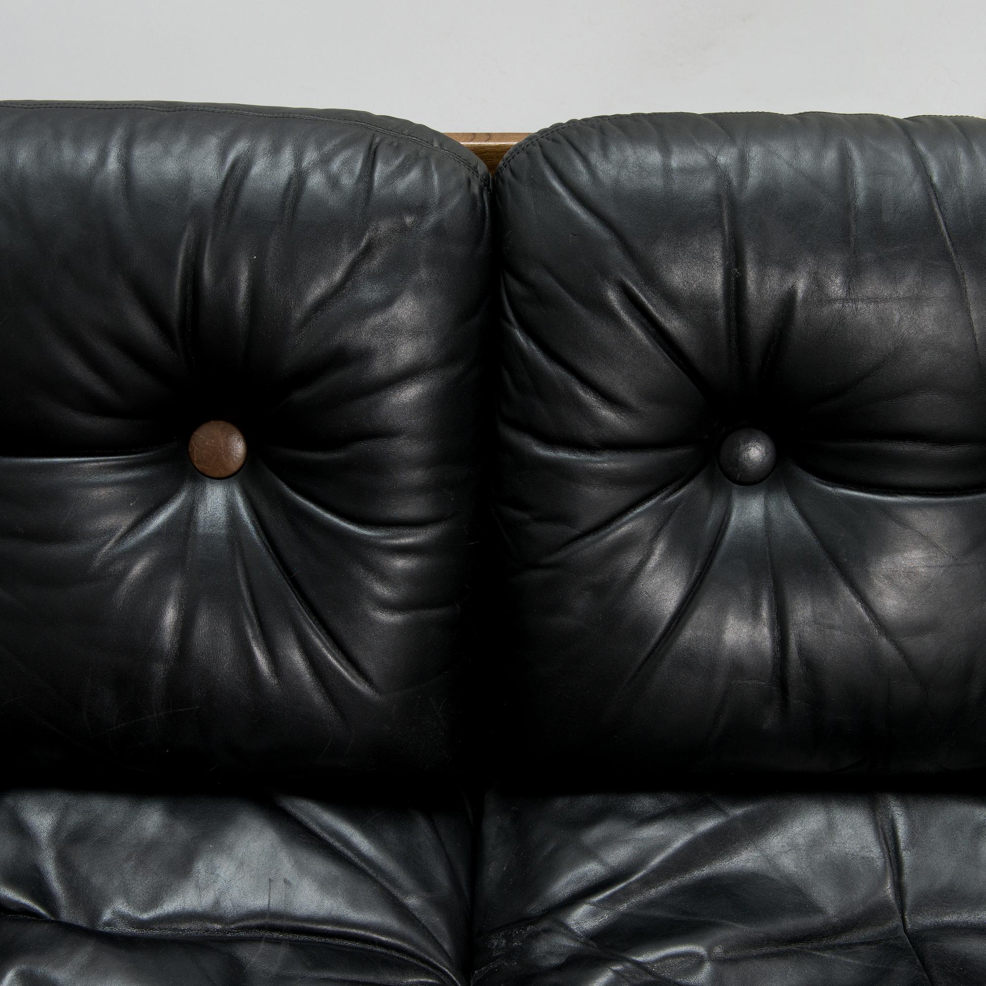 ESKO PAJAMIES, A 1970's 'Africa' sofa for Asko, Finland.