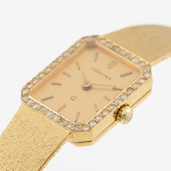 Certina, armbandsur, 15,5 mm.