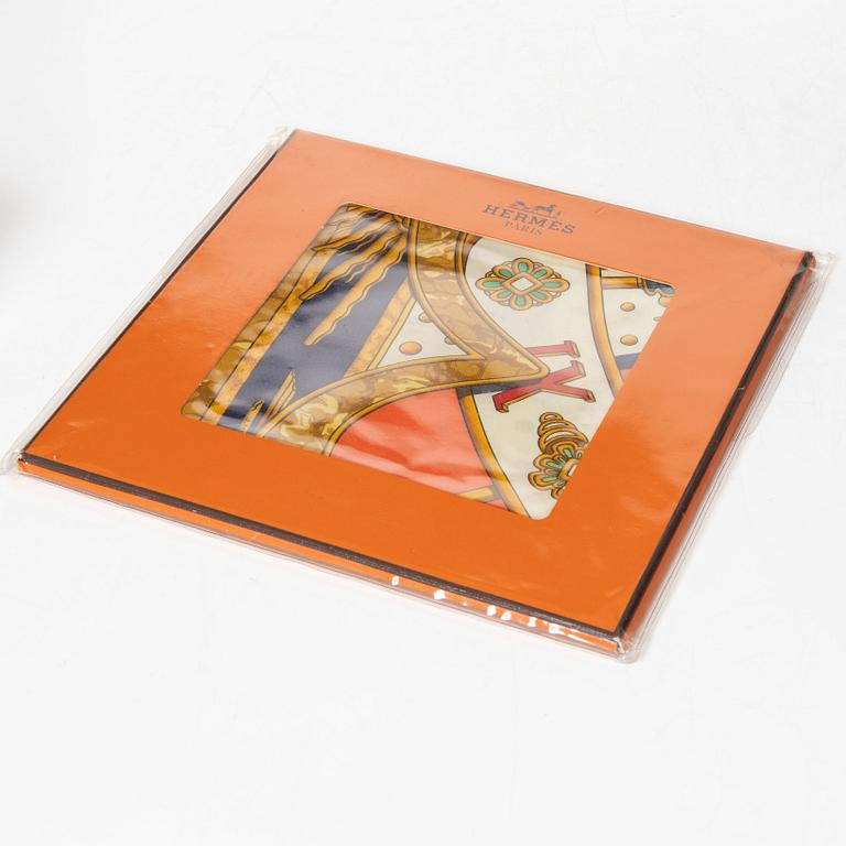 Hermès, scarf, "Carpe Diem".