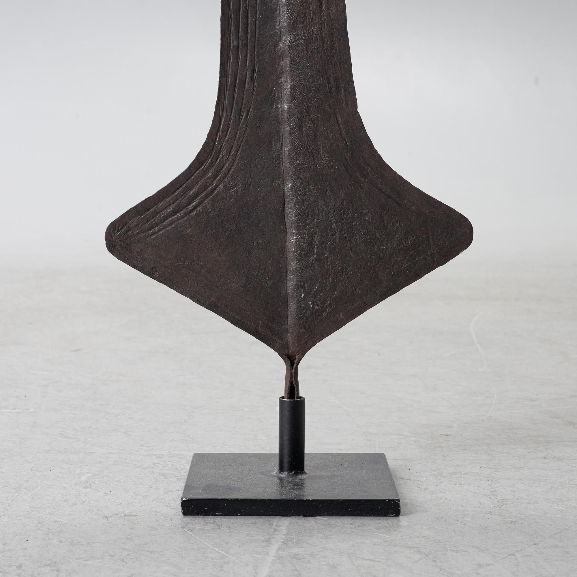 Svärdsklinga "Sword currency", Topoke eller närliggande Kongo, 18/1900-tal.