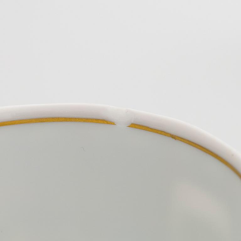 Versace, astiaston osia, posliinia, 9 kpl, "Le Roi Soleil" Rosenthal, 1990-luku.