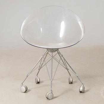 Philippe Starck, kontorsstol, "Eros", Kartell, Italien, 1900-talets senare hälft.