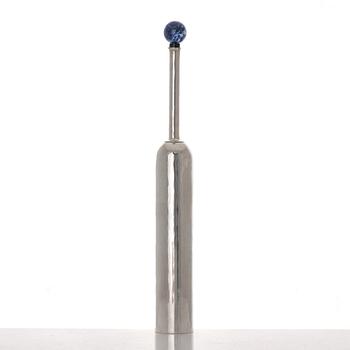 Jan Brunk, flaska, Stockholm 1995, sterling silver.