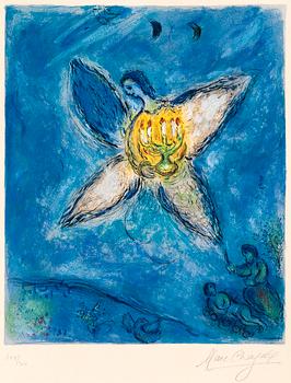 268. mukaan/efter/after Marc Chagall, "LE MESSAGE BIBLIQUE I".
