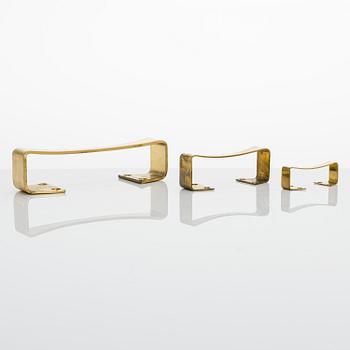 AULIS LEINONEN, Set of 32 door handles 'Ara' for Auran Rautateollisuus  1960/1970's.