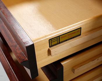 A Torbjørn Afdal, palisander desk, Bruksbo for Haug Snekkeri AS, 1960s.