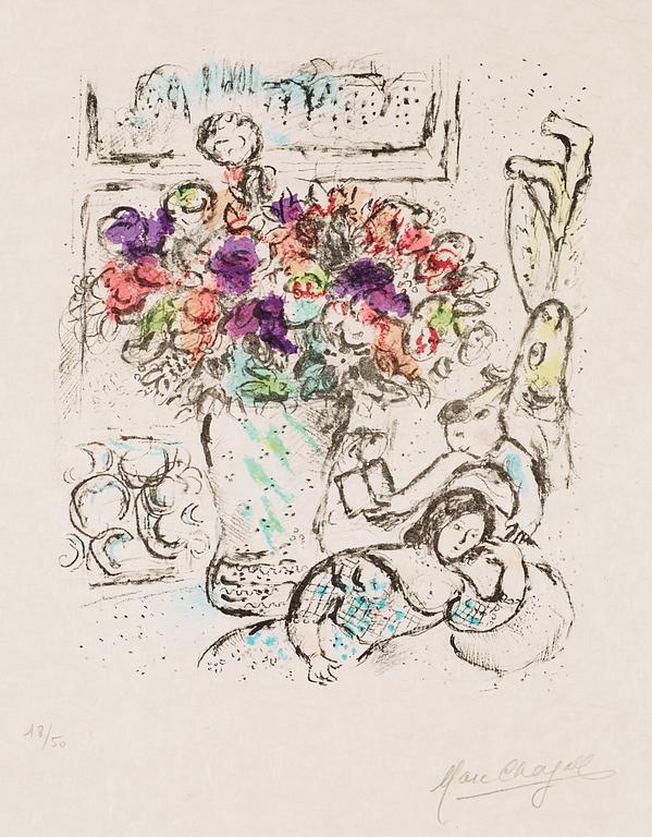 Marc Chagall, "Les Anémones".