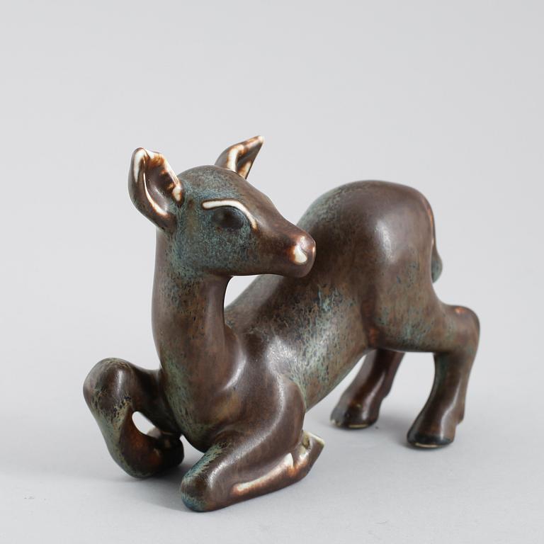 FIGUR, stengods, Gunnar Nylund, Rörstrand.