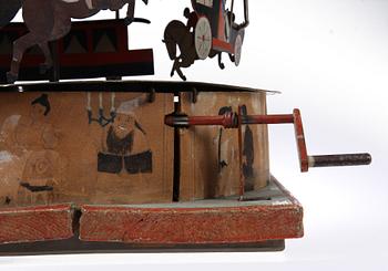 KARUSELL, omkring sekelskiftet 1800/1900.