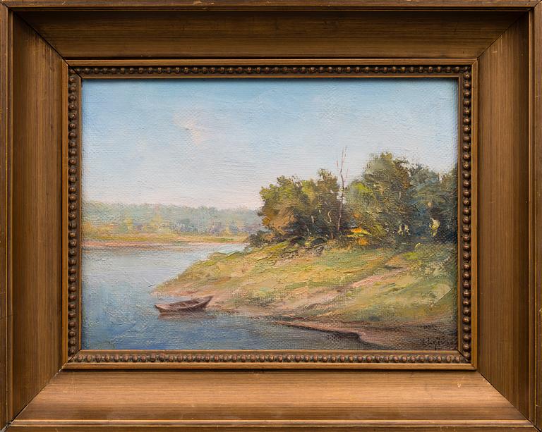 L. LEFEVRE, oil on canvas, signed.