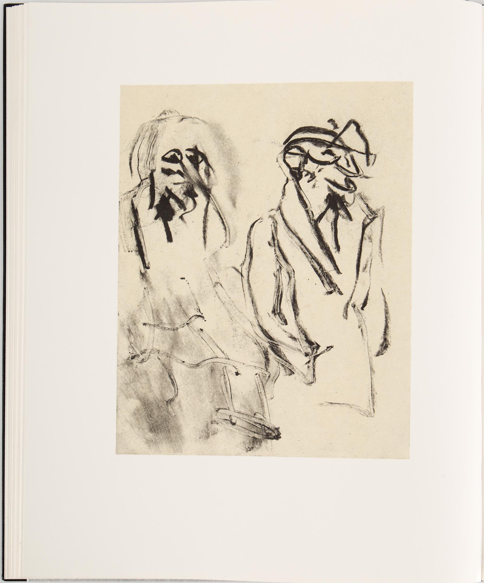 WILLEM DE KOONING, Poems by Frank O'Hara with litographs by Willem De Kooning, signerad och numrerad 174/550.