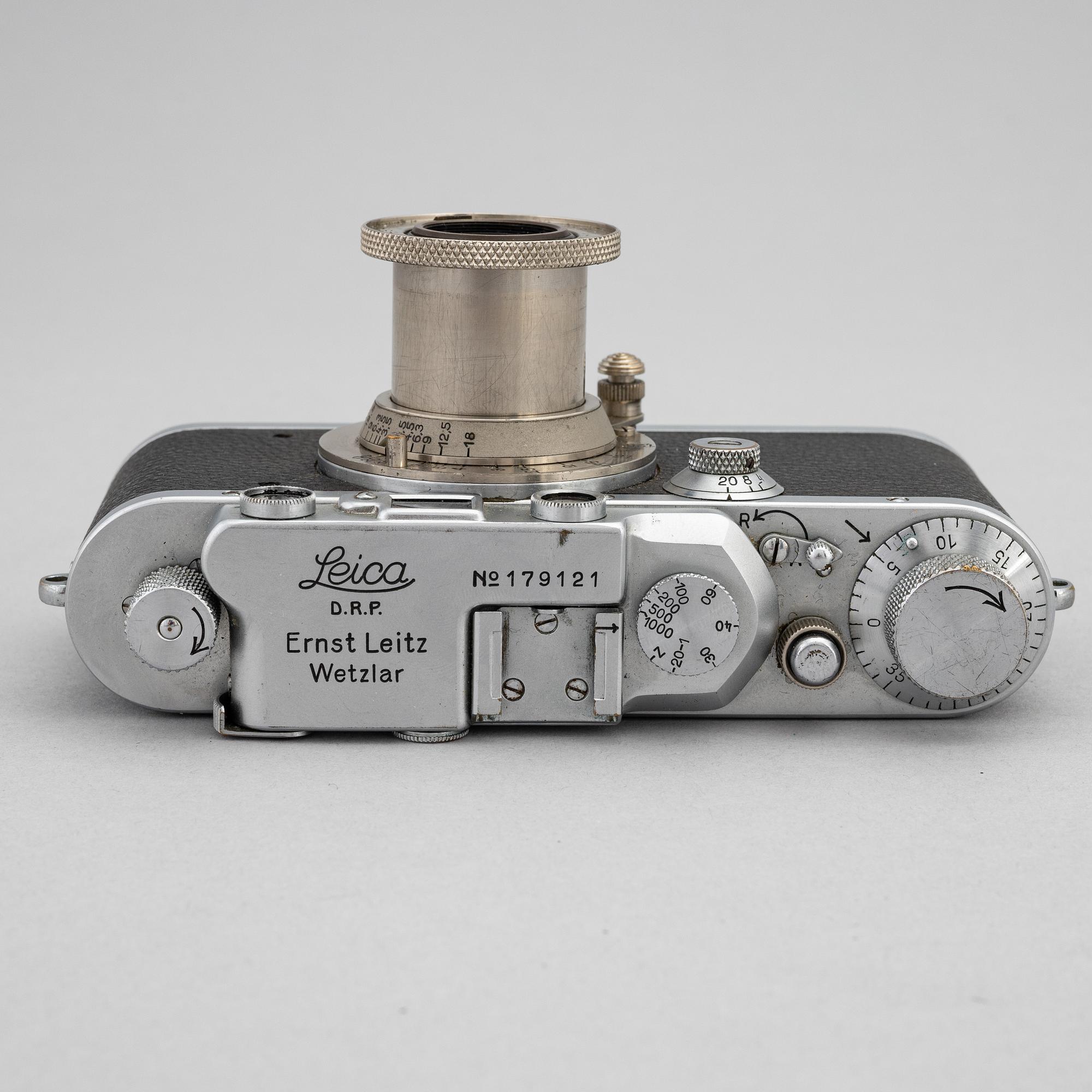 Leica IIIa, no 179121, 1935. - Bukowskis