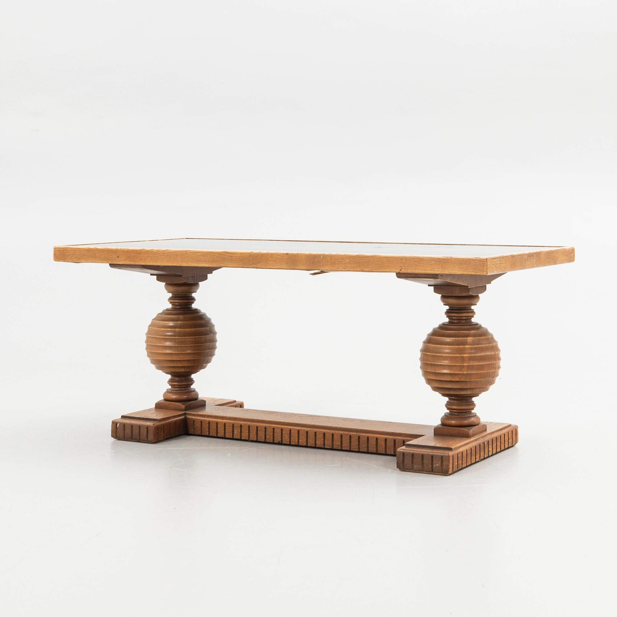 Elias Barup, coffee table, Gärsnäs Möbler, 1940s.