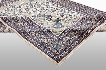 A carpet, Kashmar, ca 394 x 303 cm.