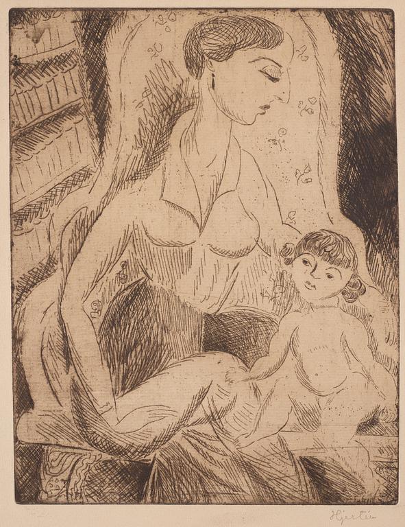 Sigrid Hjertén, Sigrid och Iván.