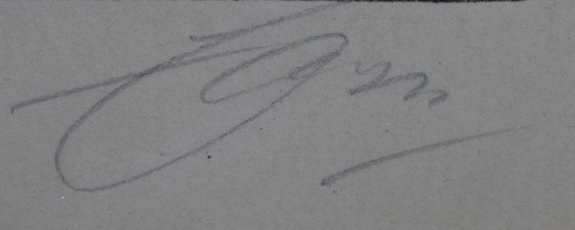 ANDERS ZORN, etsning, signerad.