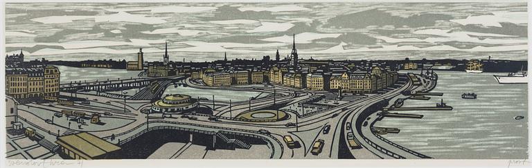 Svenolov Ehrén, Slussen, Stockholm.