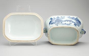 TERRIN, porslin, Kina, Qing dynastin, Qinalong, 1700-tal.