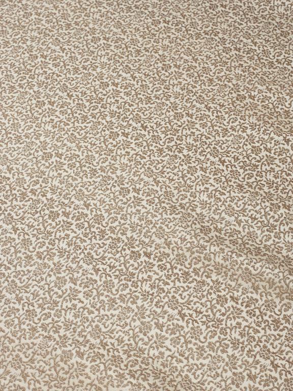 FABRIC ROLLS, 2 pieces, silk. Two uncut rolls of silk yardage. 777 x 71 and 702 x 72 cm. China late Qing dynasty.